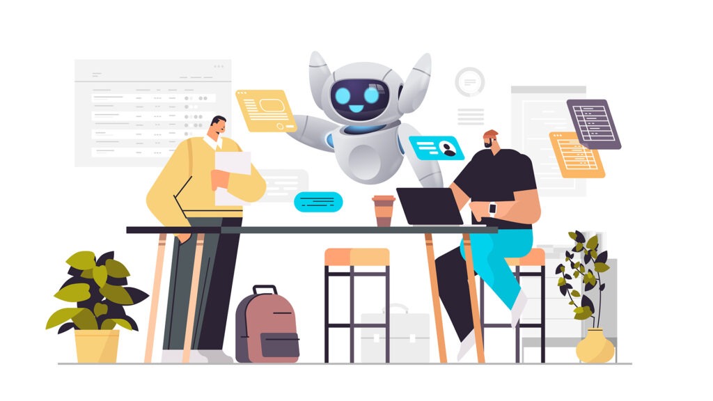 Ai bot working quicking to increase the efficiency of your work team and make workflows faster.